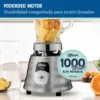 LICUADORA OSTER CLASICA  2114110 VASO VIDRIO 1000W COLOR CROMO