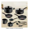 BATERIA DE COCINA TFAL EASY CARE 13 PIEZAS ANTIHADERENTE MODELO BAT13PZSNGM24