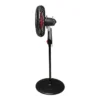 VENTILADOR DE PEDESTAL TFAL VE31A3X0 16 PULGADAS 3 VELOCIDADES ROJO Y NEGRO