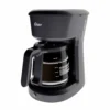 CAFETERA DE GOTEO OSTER 12 TAZAS FILTRO PERMANENTE BVSTDCS12B COLOR NEGRO