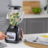 LICUADORA OSTER 2 VELOCIDADES MAS PULSO VASO VIDRIO 800W COLOR NEGRO MODELO BLSTKAGBPB