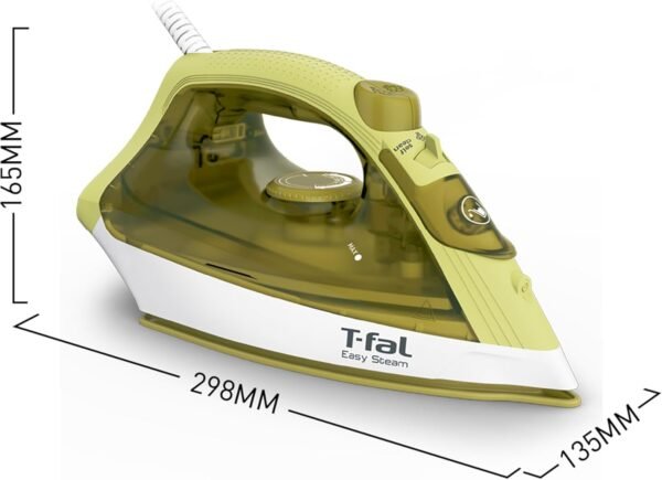 61HB7Z-pRzL._AC_SL1500_ PLANCHA DE VAPOR TFAL EASY STEAM SUELA CERAMICA COLOR AMARILLO MODELO FV1952X0