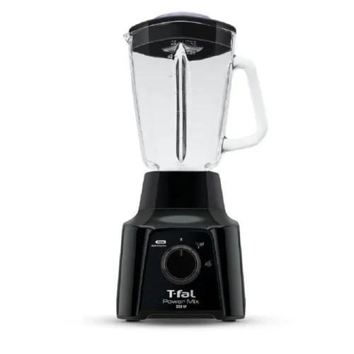 LICUADORA TFAL 2 VELOCIDADES VASO DE CRISTAL 550W MODELO LN2788X0 COLOR NEGRO