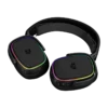 Audífonos Gamer Inalámbricos Aeon HS999 / Over-Ear / 2.4 MHz + Bluetooth + 7.1 Canales+ RGB / Tapas y Banda Intercambiable + Mic Flexible / Legend Negro