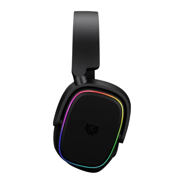 BR-936934_3 Audífonos Gamer Inalámbricos Aeon HS999 / Over-Ear / 2.4 MHz + Bluetooth + 7.1 Canales+ RGB / Tapas y Banda Intercambiable + Mic Flexible / Legend Negro