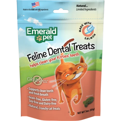 PREMIOS DENTALES PARA GATO DENTAL TREATS SABOR SALMON