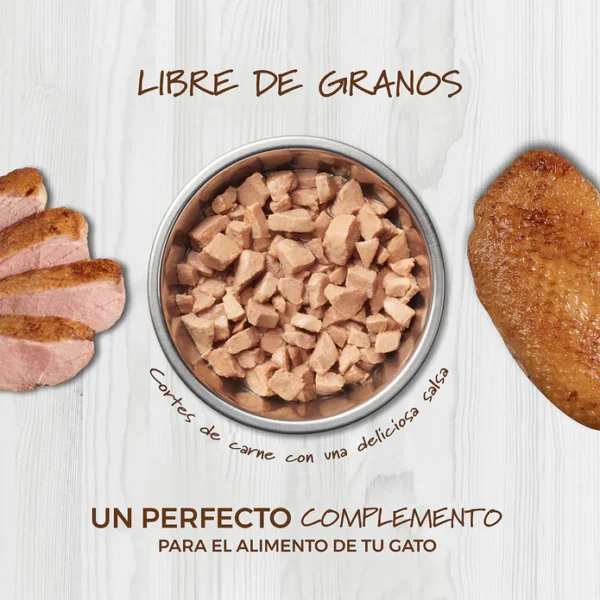 HCCAT-PACK 3 ALIMENTO HUMEDO PARA GATO EN SOBRE HEALTHY CRAVINGS 12 PIEZAS