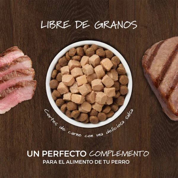 HCDOG-PACK 3 ALIMENTO HUMEDO PARA PERRO EN SOBRE HEALTHY CRAVINGS 12 PIEZAS