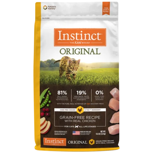 ALIMENTO SECO PARA GATO INSTINCT POLLO 5 KG