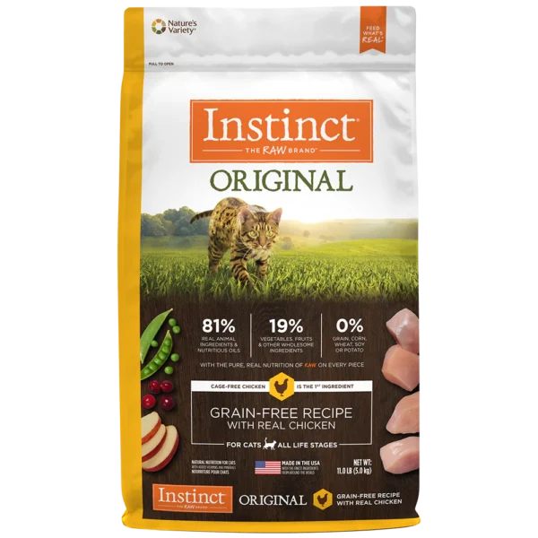 INST-CAT5 1 ALIMENTO SECO PARA GATO INSTINCT POLLO 5 KG