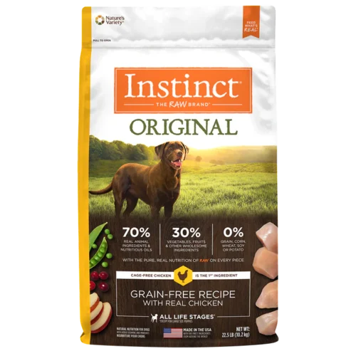 ALIMENTO SECO PARA PERRO INSTINC POLLO 1.8 KG
