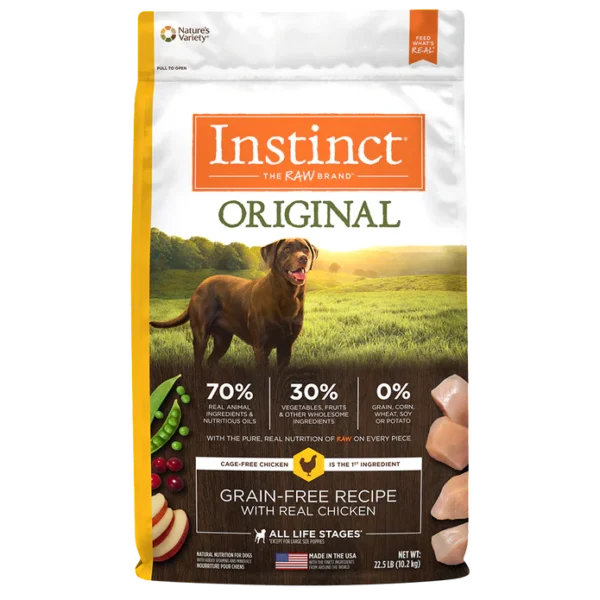 INST-DOGP10 1 ALIMENTO SECO PARA PERRO INSTINC POLLO 10.2 KG