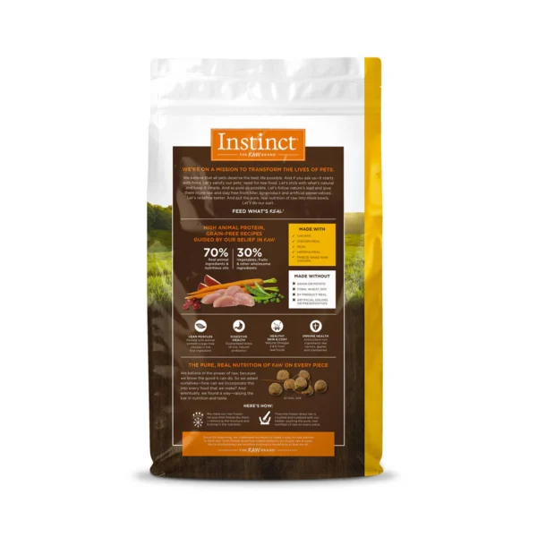 INST-DOGP10 2 ALIMENTO SECO PARA PERRO INSTINC POLLO 10.2 KG