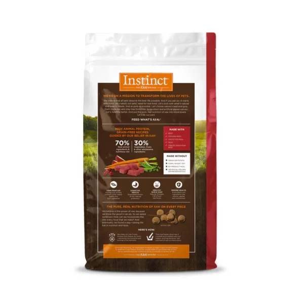 INST-DOGR9 2 ALIMENTO SECO PARA PERRO INSTINC RES 9 KG