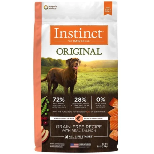 ALIMENTO SECO PARA PERRO INSTINC SALMON 1.8 KG
