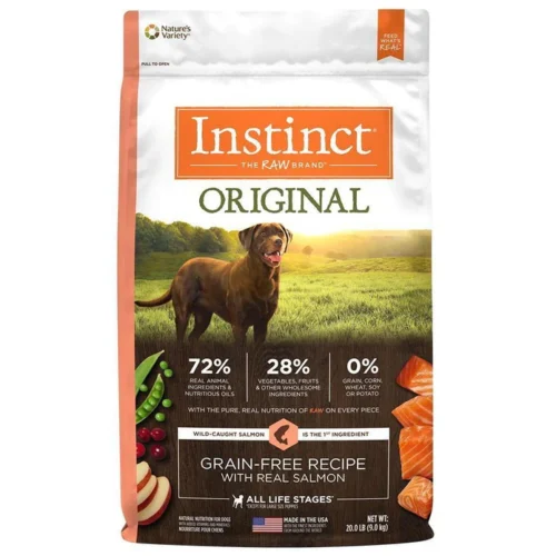 ALIMENTO SECO PARA PERRO INSTINC SALMON 9 KG