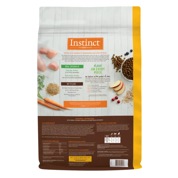 INSTB-CAT1 3 ALIMENTO SECO PARA GATO INSTINCT BE NATURAL POLLO 1 KG