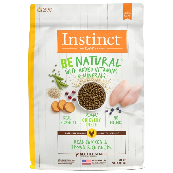 INSTB-DOGP11 1 ALIMENTO SECO PARA PERRO INSTINCT BE NATURAL POLLO 11.3 KG