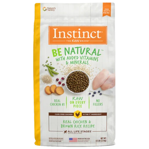 ALIMENTO SECO PARA PERRO INSTINCT BE NATURAL POLLO 2 KG