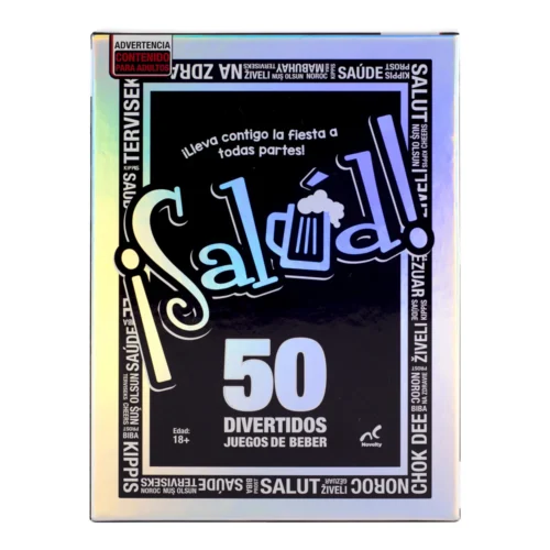 JUEGO DE MESA NOVELTY JCA-1455 ¡SALUD! 50 JUEGOS PARA BEBER