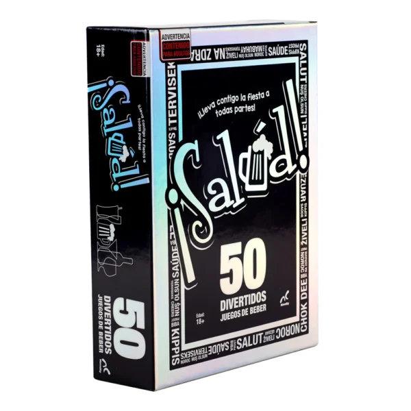 JCA-1455 JUEGO DE MESA NOVELTY JCA-1455 ¡SALUD! 50 JUEGOS PARA BEBER