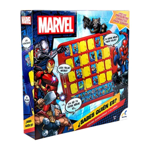JUEGO DE MESA NOVELTY ¿SABES QUIEN ES? MARVEL
