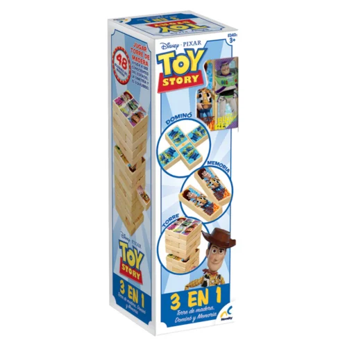 JUEGO DE MESA NOVELTY JCA-3084 TORRE 3 EN 1 TOY STORY