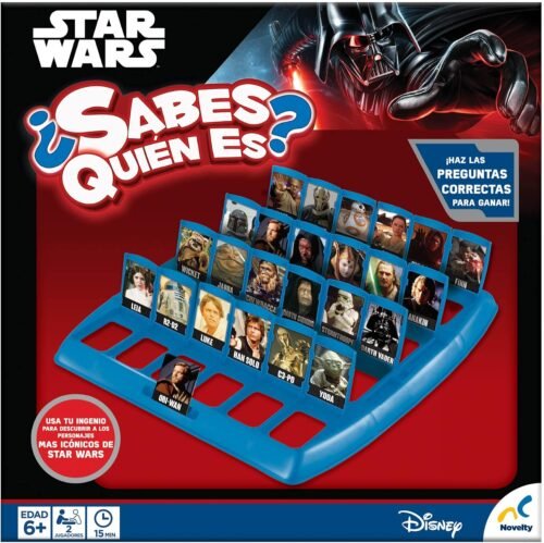 JUEGO DE MESA NOVELTY ¿SABES QUIEN ES? STAR WARS