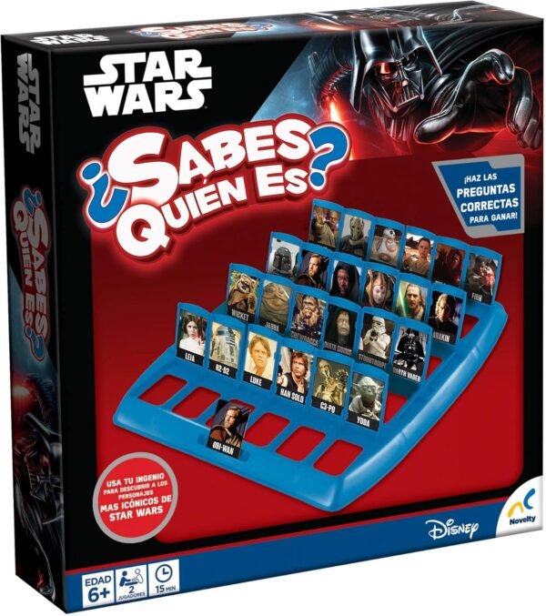 JCA-3580 JUEGO DE MESA NOVELTY ¿SABES QUIEN ES? STAR WARS