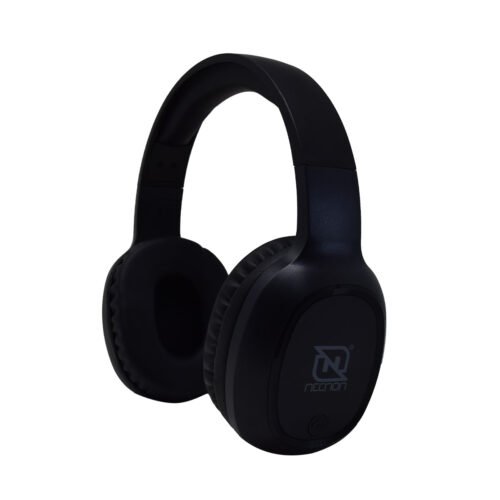 AUDIFONOS OVER-EAR BLUETOOTH NBH-04 PRO ALTA POTENCIA RADIO FM MICRO SD 3.5MML MANOS LIBRES NEGRO/NEGRO
