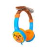 AUDIFONOS ON-EAR ALAMBRICOS KIDS VOLUMEN SEGURO A 95DB 3.5 MML SALIDA AUDIO 3.5MML HIPOALARGENICO NO TOXICO PUPPY AZUL