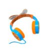 AUDIFONOS ON-EAR ALAMBRICOS KIDS VOLUMEN SEGURO A 95DB 3.5 MML SALIDA AUDIO 3.5MML HIPOALARGENICO NO TOXICO PUPPY AZUL