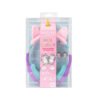 AUDIFONOS ON-EAR ALAMBRICOS KIDS VOLUMEN SEGURO A 95DB 3.5 MML SALIDA AUDIO 3.5MML HIPOALARGENICO NO TOXICO UNICORN LILA