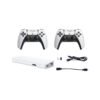 CONSOLA RETRO GAME STICK NCA-1000 PLUS 2 CONTROLES INALÁMBRICOS TIPO PS5 2.4GHZ 20K JUEGOS 64 GB ROM PS1 N64 NES, SNES, ATARI