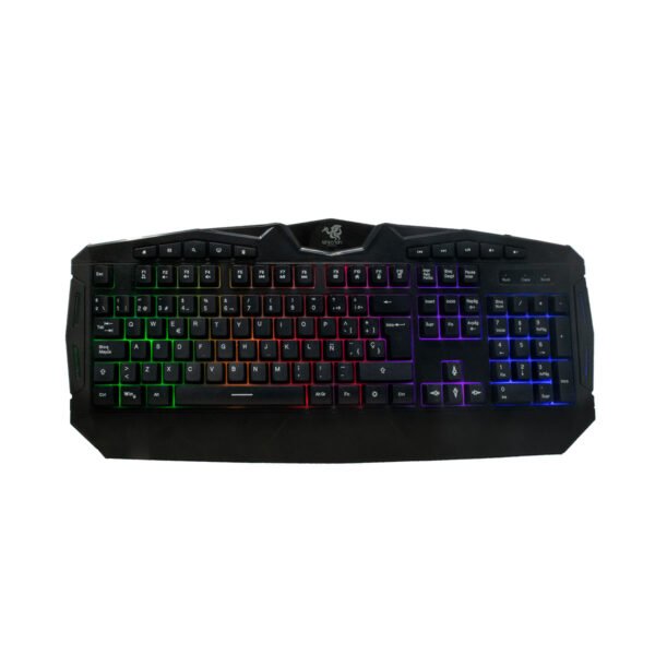 NGC-KRAKEN ROJO 3 KIT GAMING 4 EN 1 NGC-KRAKEN AUDIFONOS LED TECLADO 114 TECLAS MOUSE 7 BOTONES HASTA 3200DPI MOUSEPAD ROJO