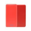POWERBANK NPW-10FC 10000mAh CARGA 2.1A 2 A 3 CARGAS INDICADOR LED ENTRADA Y SALIDA TIPO C ROJO CARGA ACELERADA
