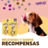RECOMPENSA PARA PERROS YUMPERS TRICKS TREATS TOCINO
