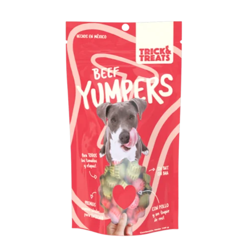 RECOMPENSA PARA PERROS YUMPERS TRICKS TREATS RES